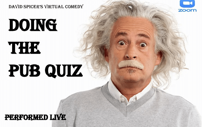 Doing The Pub Quiz – Northern Comedy Theatre Zoom Live