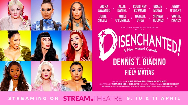 West End women unite for a digital retelling of hilarious hit musical Disenchanted