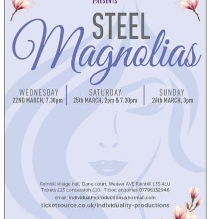 Steel Magnolias – Rainhill Village Hall