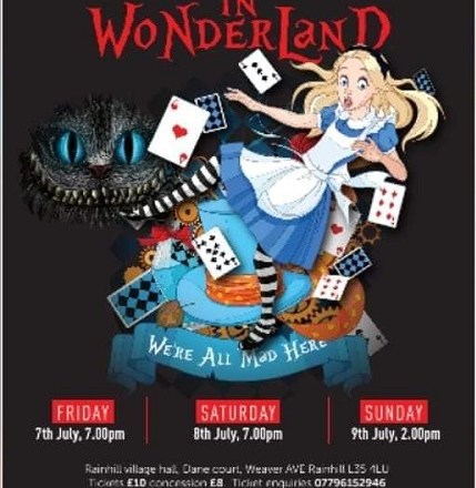 Alice in Wonderland – Individuality Youth at Rainhill Village Hall